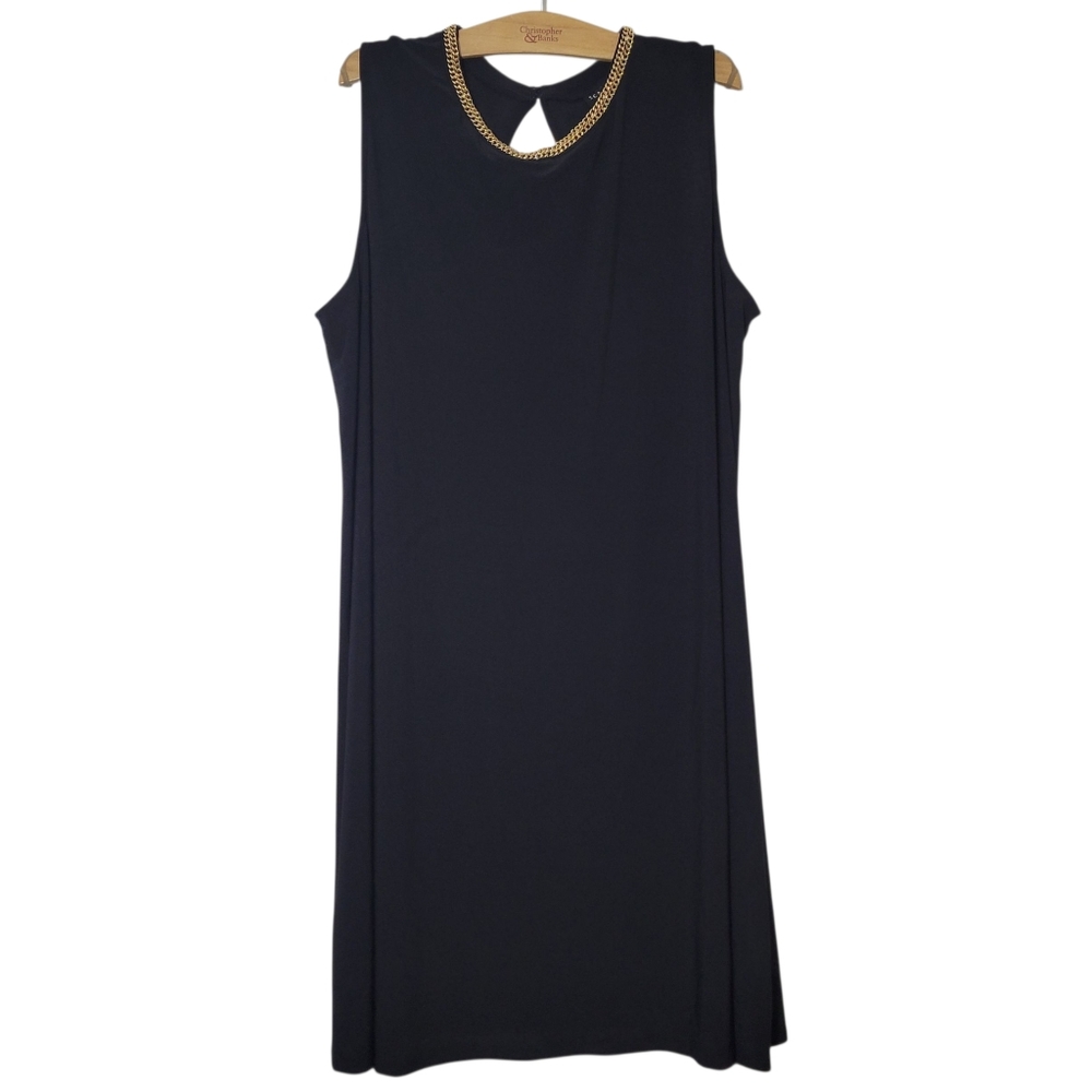 NWT Scarlett Black w/ Gold Hardware Chic Holiday Party Dress Plus Size 20